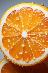 Illustration of fresh oranges