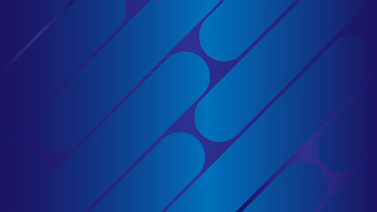 Rounded lines blue colored background - obrazy, fototapety, plakaty