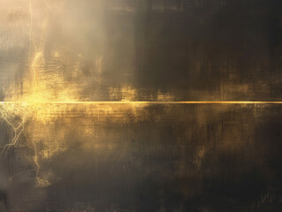 Golden light shining on a black textured background.