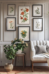 Botanical Bliss: Eclectic Gallery Wall