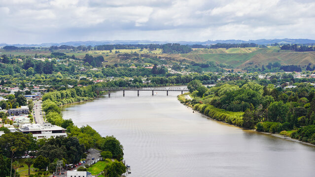 Whanaganui River, Whanganui, New Zealand
