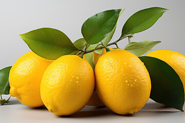 Illustration of fresh lemon - 790093784