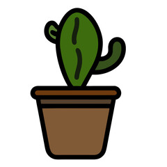 cactus in a pot