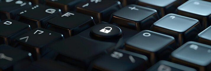keyboard and keys ,Laptop Keyboard close up in black color