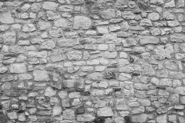 Stone wall background, close-up. Large stones surface texture for publication, poster, calendar,...