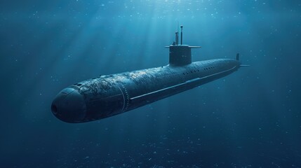 Nuclear submarine.