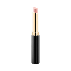 Obraz premium Lipstick black tube template, vector mock-up. Nude lip balm, 3d realistic packaging, opened and closed with cap. Decorative cosmetic product. Vector illustration isolated on white background