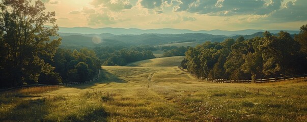 Georgia's countryside, blending documentary and editorial photography styles. - obrazy, fototapety, plakaty