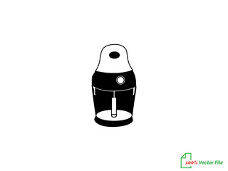 Kitchen Blender icon in line style icon, isolated on white background.  blender icon, vector, line art design editable stroke
