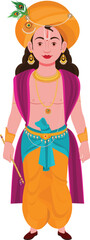 Shri Krishna, happy shree krishna janmashtami. 