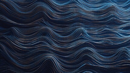 Abstract technical background of interconnecting lines