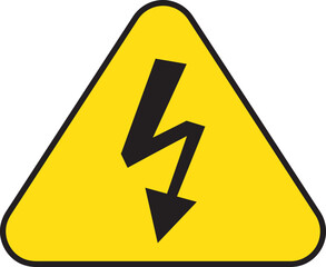Danger high voltage sign vector.eps