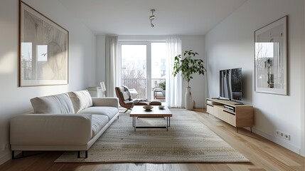 Modern Living Room Interior