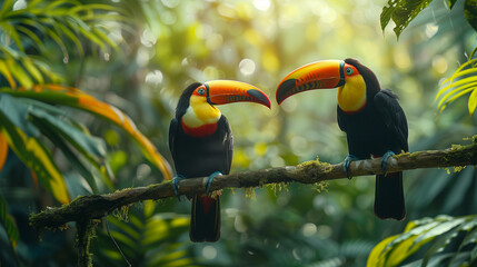 toucan in the jungle