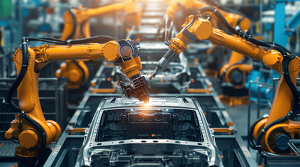 The engineer evaluates machine learning models for predictive maintenance on industrial robots, optimizing uptime and reliability in manufacturing operations.