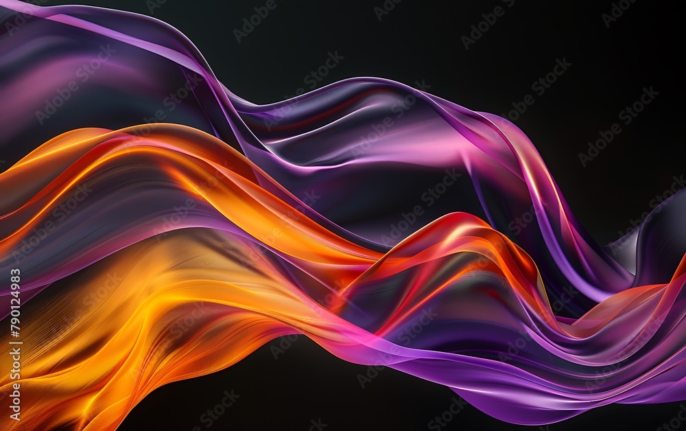 Wall mural Abstract smoke background