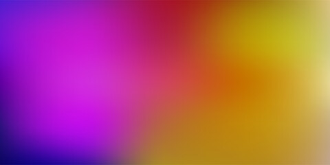 Light blue, yellow vector abstract blur drawing.