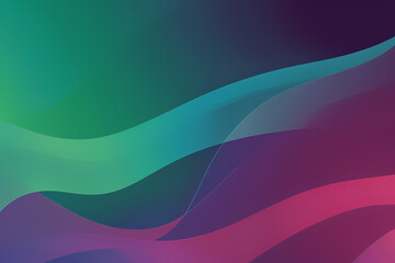 Obraz premium Abstract wavy background in turquoise, pink, and purple colors. Wallpaper, background.