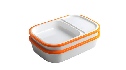 Plate Bowl Lunch Box, on whitePlate Bowl Lunch Box, on white