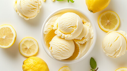 lemon ice cream