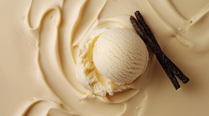 vanilla ice cream