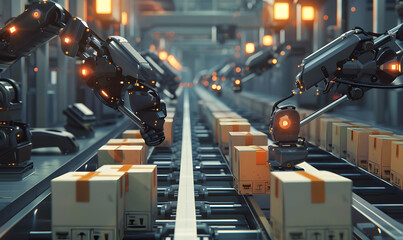 warehouse fulfillment center for ecommerce orders and assembly smart line 