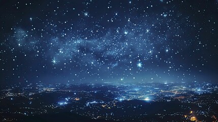 Unveiling the mesmerizing celestial dance of EU symbols under the captivating European night sky, evoking connection and wonder.