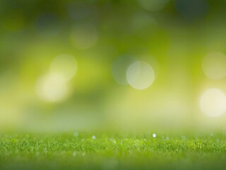 green grass and background - 790154345