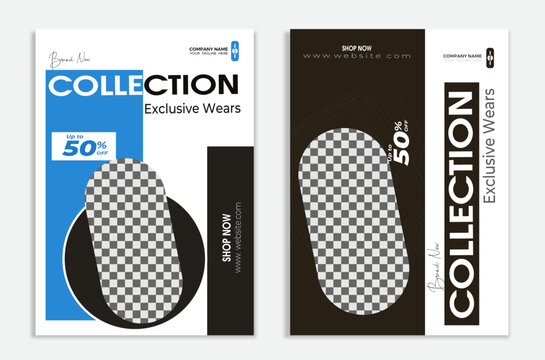 CREATIVE MODERN FASHION FLYER DESIGN TENPLATE.