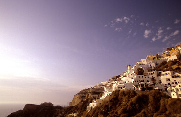 Naklejka premium Santorini