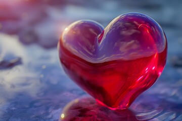 The background has a heart shape. Can use Valentine's Day.