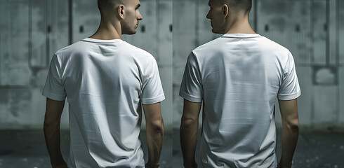 Mirror image or twin mystery - reflections of a man