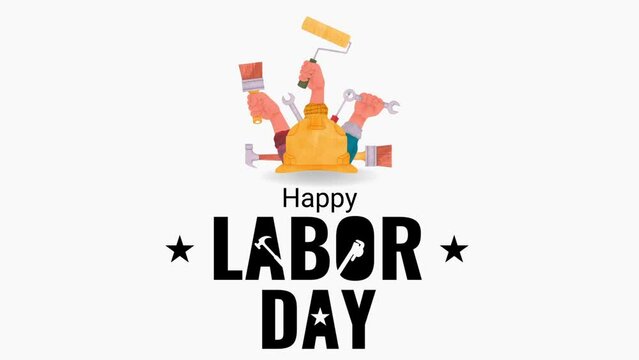Labor day animation video | May 1st | Labour Day