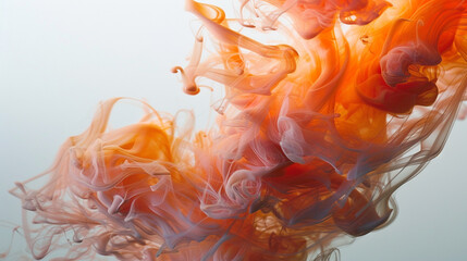 Smoke takes on a life of its own, creating a mesmerizing and ever-evolving abstract display.