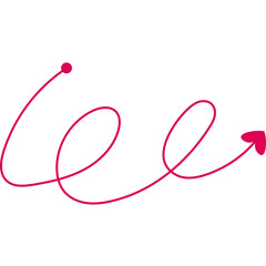 Pink Love Arrow