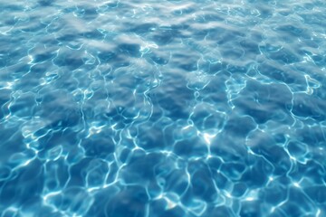 Obraz premium Swimming Pool Water Reflections 