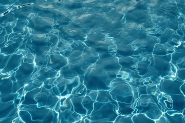 Fototapeta na wymiar Swimming Pool Water Reflections 
