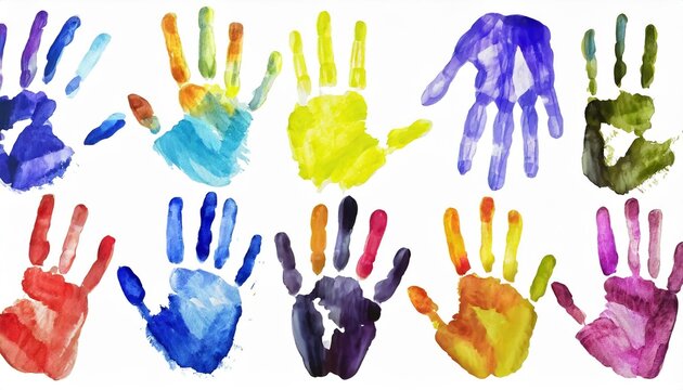 Color Fusion: Hand Print Artistry