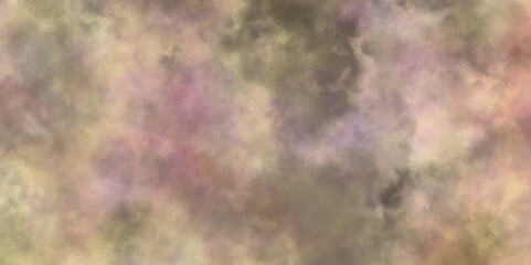 yellow clouds on evening. Grunge marble texture art design. Abstract orange nature bokeh background. Watercolor painted. Brush stroked painting.  grunge retro background in pastel colors.