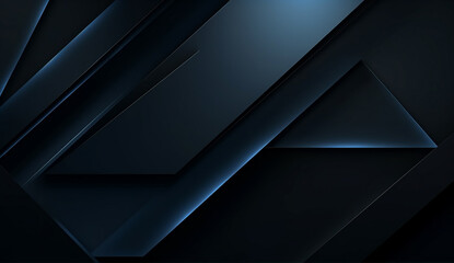 Black dark blue premium abstract background with-AI generated image