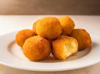 Croquettes. Spain traditional appetizer.
