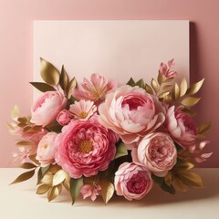 Lush Pink Floral Arrangement for Mother's Day