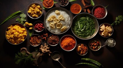 Indian cuisine, where aromatic spices, succulent meats, and savory curries come together