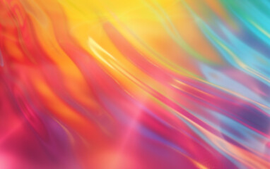 Obraz premium abstract holographic iridescent rainbow background