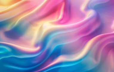 Obraz premium abstract holographic iridescent rainbow background