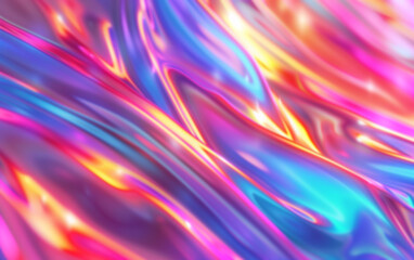 abstract holographic iridescent rainbow background