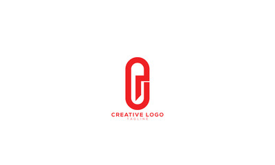 OP PO Abstract initial monogram letter alphabet logo design