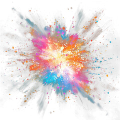 abstract colorful splashes background Vector Change Background