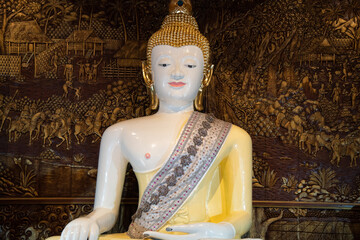 Buddhist temple, Asian culture, Chingmai, Thailand, architecture of Asia