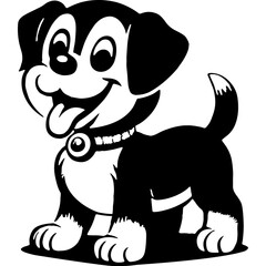 Fototapeta premium Cartoon Dog